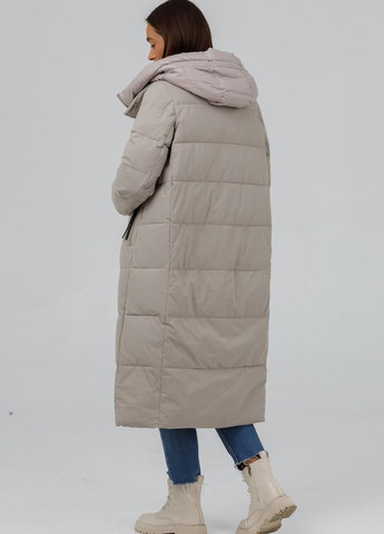 Молочная зимняя пуховик спорт шик молочный Fodarlloy