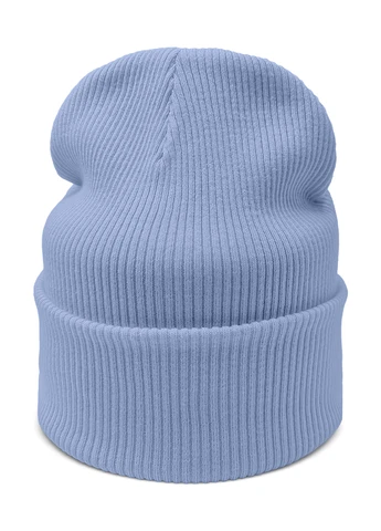 9058 В’язана подвійна шапка "Senna" Блакитний 251 56р Anmerino (264300536)