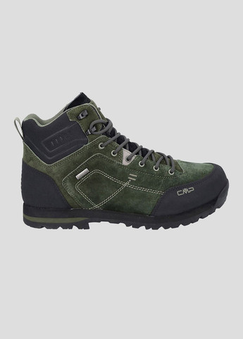Зеленые демисезонные зеленые ботинки alcor 2.0 mid trekking shoes CMP