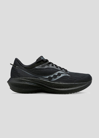 Черные демисезонные черные кроссовки для бега triumph 21 Saucony