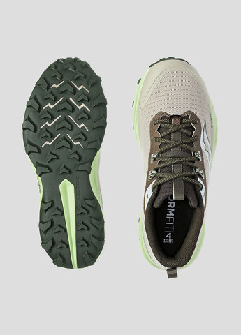 Бежевые демисезонные серо-бежевые кроссовки для бега peregrine 13 gtx Saucony