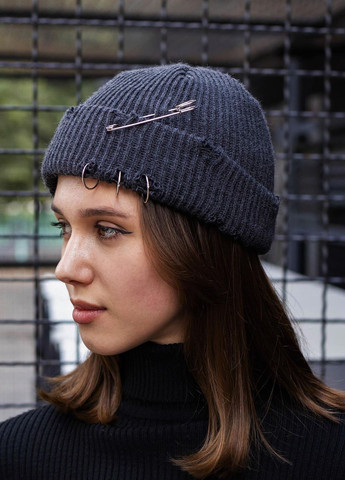 Рвана Шапка Біні Destroyed Without (264383634)