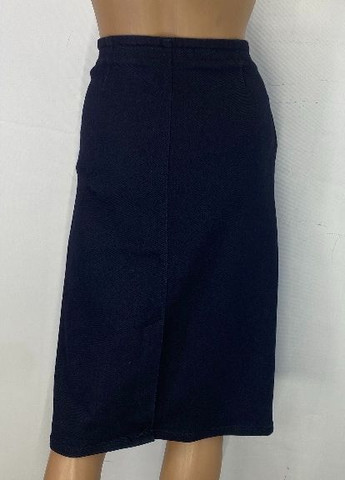 Черная джинсовая однотонная юбка Ralph Lauren карандаш