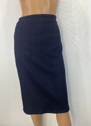 Черная джинсовая однотонная юбка Ralph Lauren карандаш