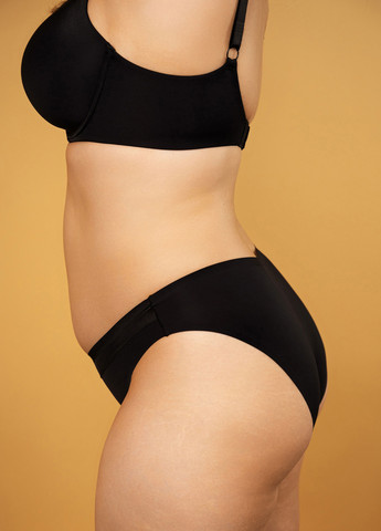 Трусики сліп чорний SLZ22102102 Brabrabra Кольоровий комфорт PRO (264306692)