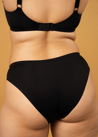 Трусики сліп чорний SLZ22102102 Brabrabra Кольоровий комфорт PRO (264306692)