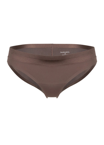 Трусики сліп темно-коричневий SLZ19802003 Brabrabra Кольоровий комфорт PRO (264306648)