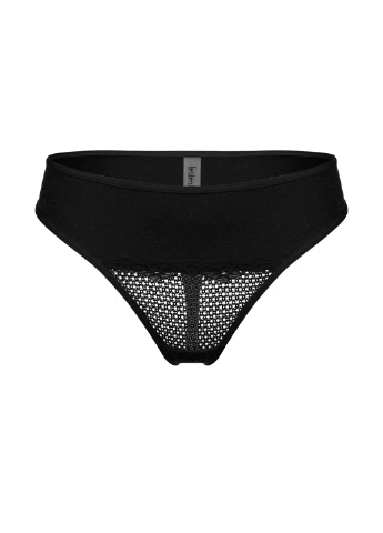 Трусики Стринги Ласка Черный SLZ24602002(3) Brabrabra Ласка (264306704)