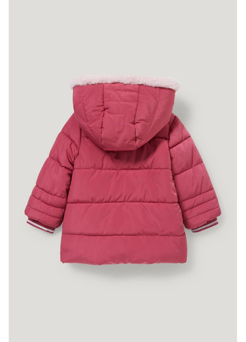 Темно-розовая зимняя куртка C&A