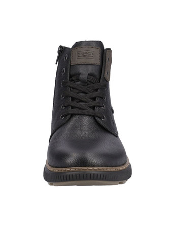 Черные зимние ботинки Rieker