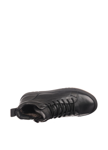 Черные зимние кеды Berisstini