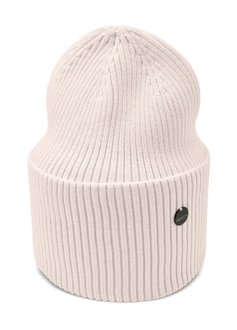 9057 В’язана шапка "Мілена" Молочний 177 56-58р Anmerino (264389685)