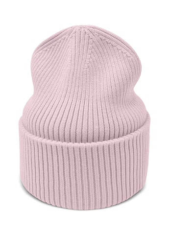 9068 В'язана шапка "Делфі" Світла пудра 074 56р Anmerino (264389637)