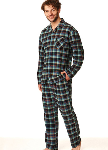 Теплая фланелевая мужская пижама MNS 431 Big Key (264748417)