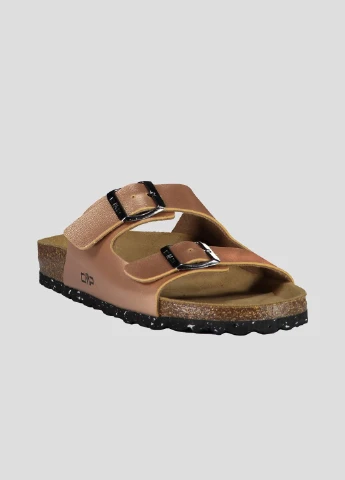 Золотые золотистые слайдеры eco thalitha wmn slipper CMP