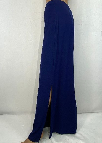 Синяя вечерний однотонная юбка Ralph Lauren карандаш