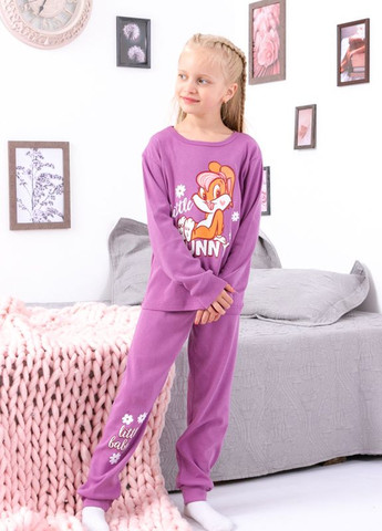 Фиолетовая всесезон пижама для девочки Носи своє
