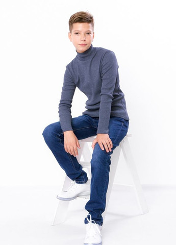 Синие демисезонные джинсы для мальчика (подростковые) No Brand