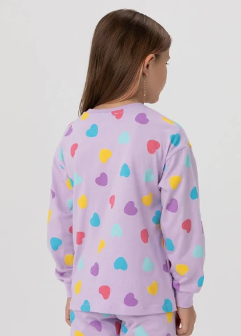 Сиреневая всесезон пижама Isobel Kids