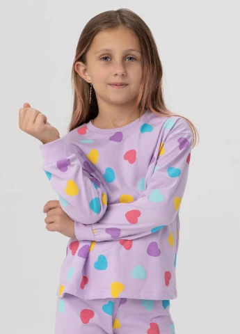Сиреневая всесезон пижама Isobel Kids