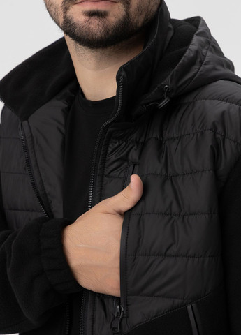 Черная демисезонная куртка Riccardo