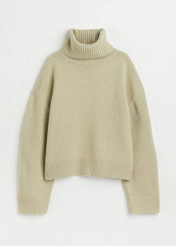 Серо-бежевый демисезонный свитер H&M
