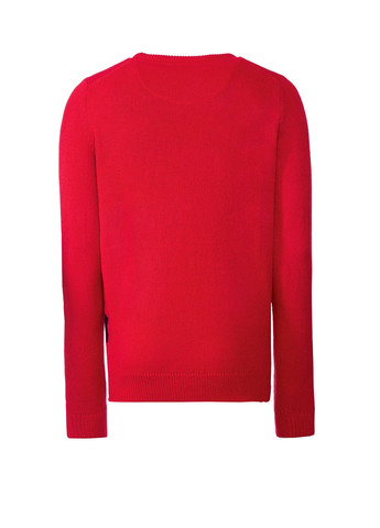 Червоний зимовий светр Livergy