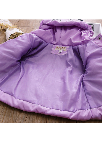 Фіолетова демісезонна куртка No Brand