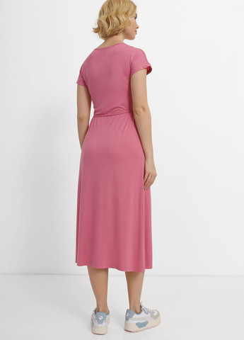 Розовое кэжуал платье luisa Garne однотонное