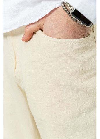 Светло-бежевые кэжуал демисезонные брюки Ager