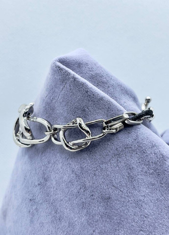 Браслет ланцюг зі стразами 19 см No Brand (264660231)