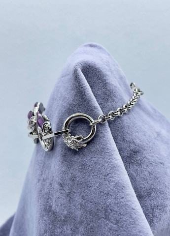 Браслет с стразами 19 см No Brand (264660325)