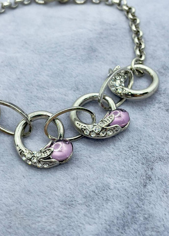 Браслет с стразами 19 см No Brand (264660325)