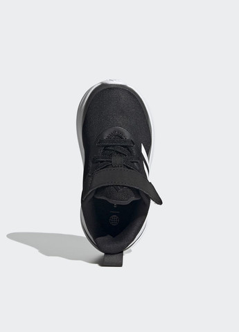 Чорні всесезонні дитячі кросівки fortarun el i fz5499 adidas