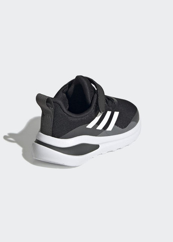Чорні всесезонні дитячі кросівки fortarun el i fz5499 adidas