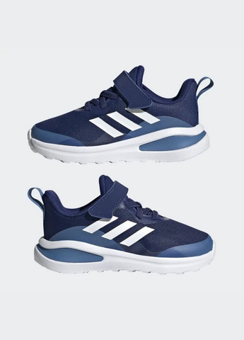 Синій всесезонні дитячі кросівки fortarun gy7607 adidas