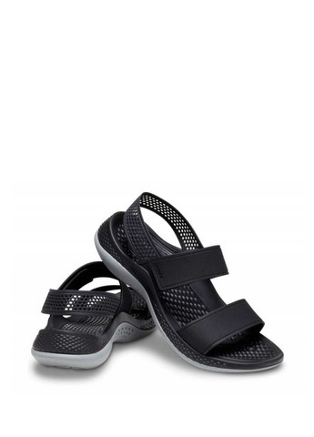 Сандалі крокси Crocs women's sandal literide 360 black slate grey (265300312)