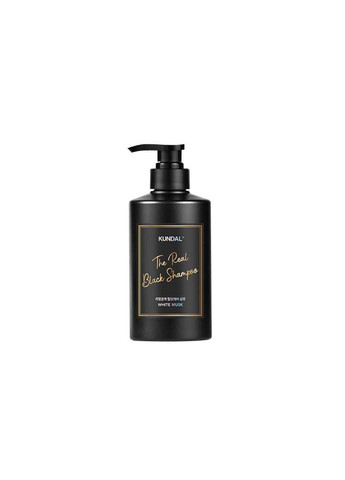 Тонуючий шампунь для брюнеток The Real Color Coating Black Shampoo White Musk 500 мл Kundal (264743388)