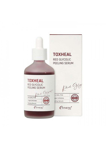 Пилинг-сыворотка для лица Toxheal Red Glycolic Peeling Serum 100 мл Esthetic House (264743342)