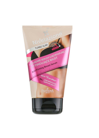 Кислотна зміцнююча сироватка для бюсту Nivelazione Turbo Slim 120 мл Farmona (264743149)