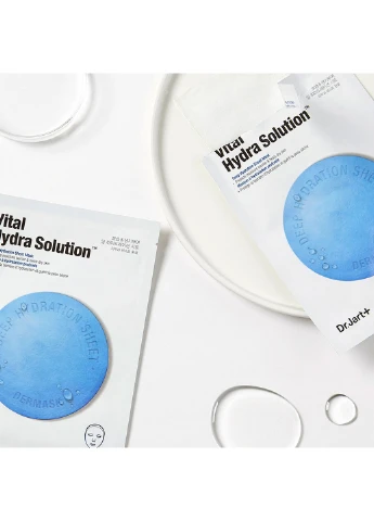 Маска с гиалуроновой кислотой Dr. Jart+ Dermask Water Jet Vital Hydra Solution, 25 г Dr.Jart+ (264746151)
