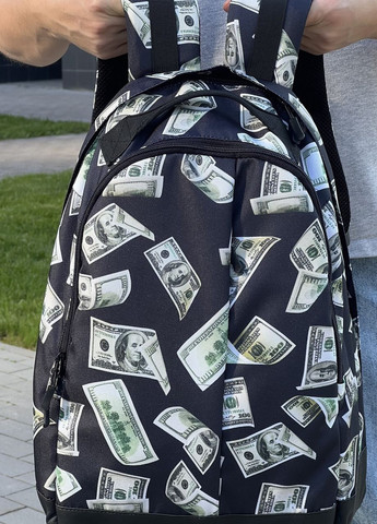 Принтовый функциональный рюкзак School классической формы с большим количеством отделений на 30л No Brand shkool (264834501)