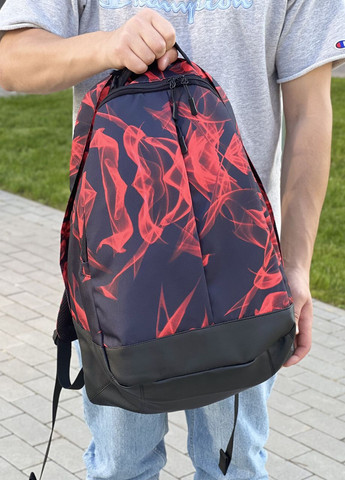 Рюкзак с принтом огонь School классической формы с большим количеством отделений на 30л No Brand shkool (264834490)