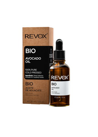 Био-масло Авокадо 100% B77 Bio Avocado Oil 100% Pure, 30 мл Revox (264920996)