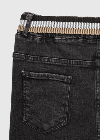 Черные демисезонные джинсы Adk