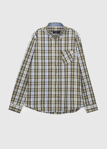 Оливковковая (хаки) повседневный рубашка MCL