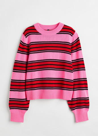 Рожевий демісезонний светр H&M
