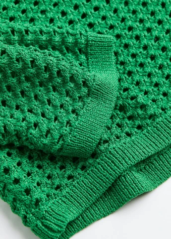 Зелений демісезонний светр H&M