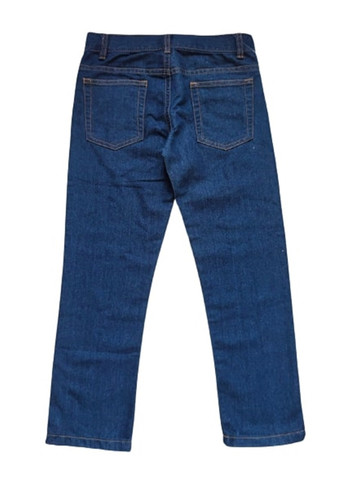 Темно-синие демисезонные прямые джинсы Tex
