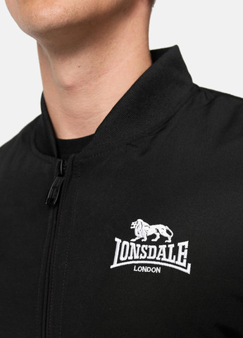 Черная куртка Lonsdale MEADOW